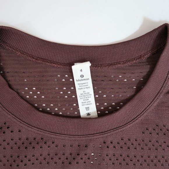 LULULEMON Breeze By LS *Squad top perfed - Picture 5 of 6